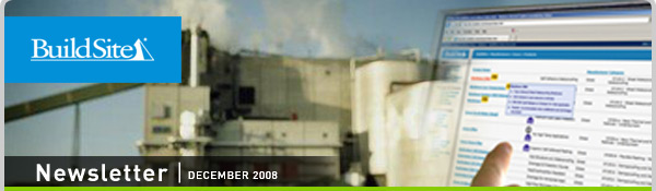 December 2008 Newsletter Banner