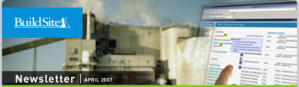 April 2007 News Banner